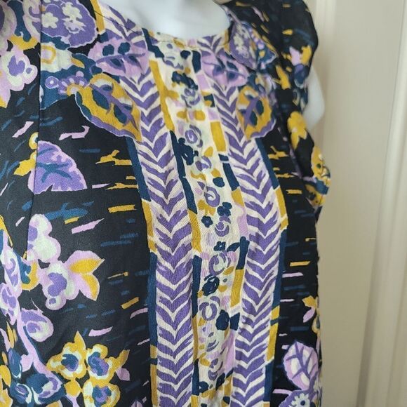 NWT- FREE PEOPLE Summer In Tulum Floral Tunic - Picture 2 of 12